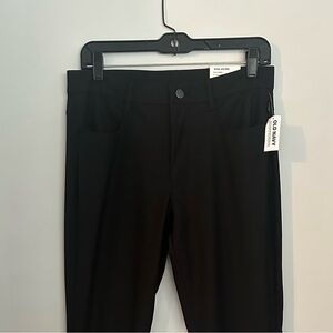 Old Navy Active Slim Tech Hybrid 30x30 Black Pants Wrinklefree Stretch Business
